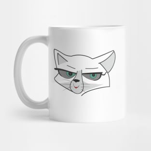 Funny cat face Mug